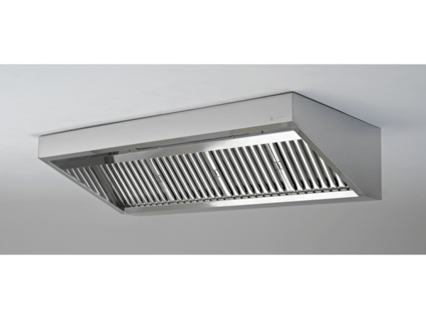 Hotte Professionnelle Trapèze - Inox A limentaire 304L