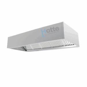Hotte Professionnelle Cubique en Inox - Cuisine Professionnelle et Restaurant
