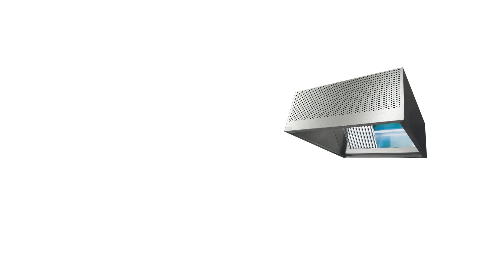 Hotte professionnelle inox sur mesure